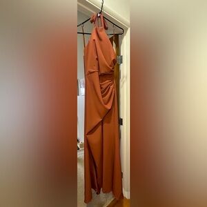 Revelry dress, size 6, color cinnamon rose